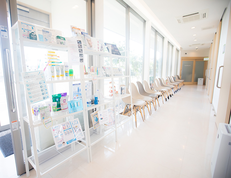 千葉県茂原市の歯医者、たけ歯科クリニックの院内